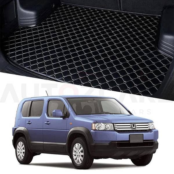Honda Cross Road 7D Custom Car Trunk Mat - Model 2008-2010