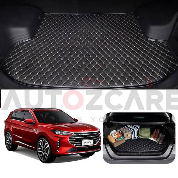 Jetour X70 Plus 7D Custom Car Trunk Mat - Model 2025