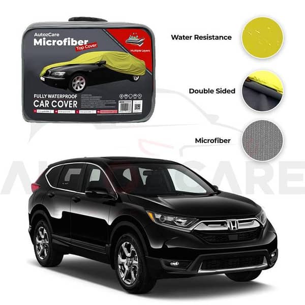 Honda CR-V Microfiber Car Cover for 2012-2017 Models - Waterproof and Weather-Resistant