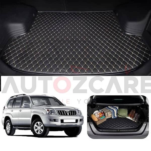 Custom 7D Trunk Mat for Toyota Prado FJ120 (2003-2008)