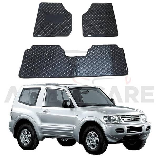 Mitsubishi Pajero 7D Floor Mat ( Flat Style ) - Model 1992-1998