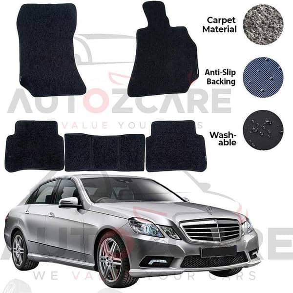 Mercedes E250 Genuine Fitting Carpet Floor Mat 5PCS - Model 2009-2025