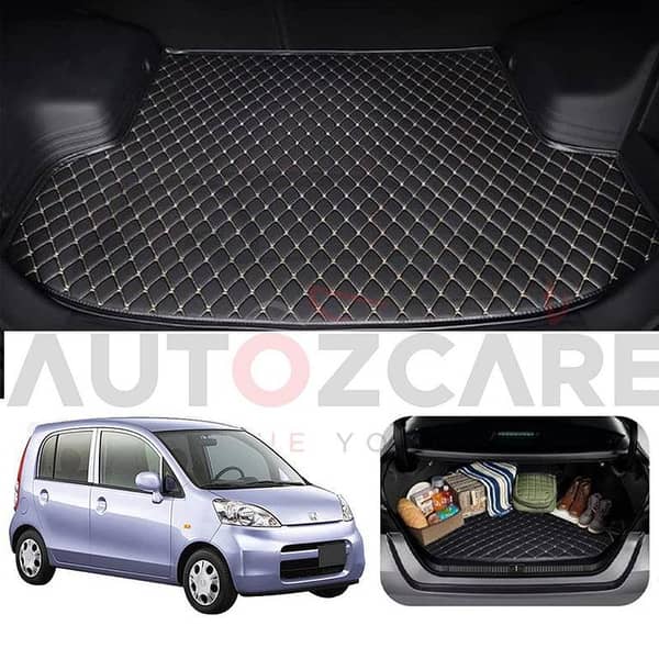 Honda Life 7D Custom Car Trunk Mat - Model 2003-2008