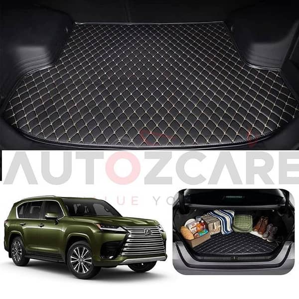 Lexus LX 600 7D Custom Car Trunk Mat - Model 2021-2025