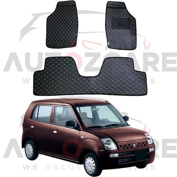 Suzuki Alto 7D Flat Floor Mats for 2004-2009 Models