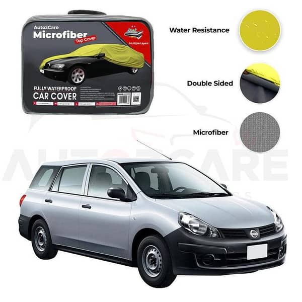 Nissan AD Van Microfiber Car Top Cover - Model 1999-2007