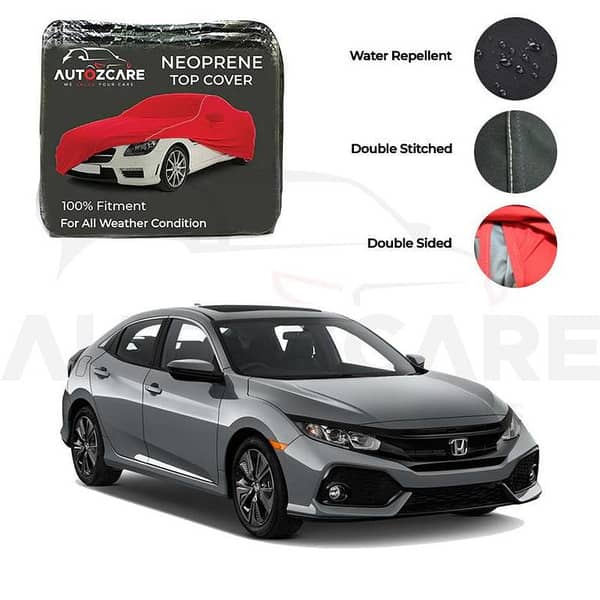 Honda Civic Neoprene Top Cover - Model 2017-2021