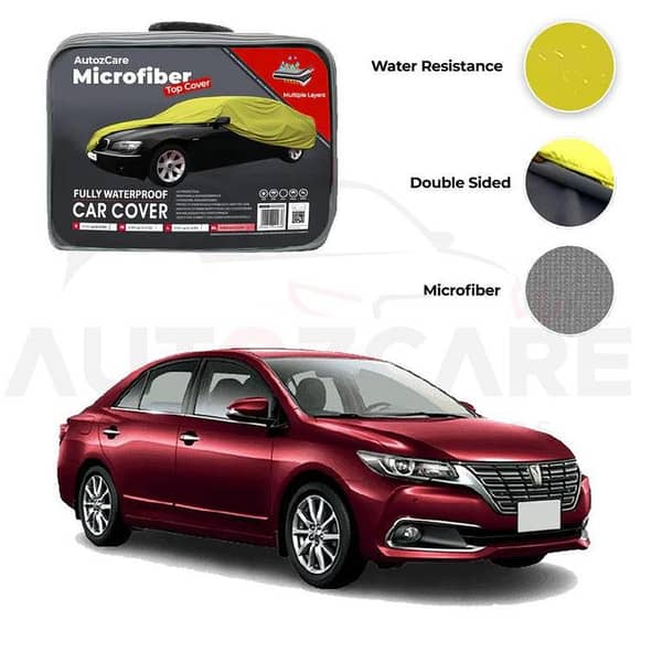 Toyota Premio Microfiber Car Cover for Models 2007-2018 - Waterproof Protection