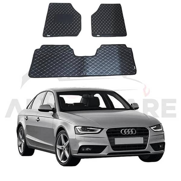 Audi A4 7D Floor Mat ( Flat Style ) 4PCS - Model 2008-2016