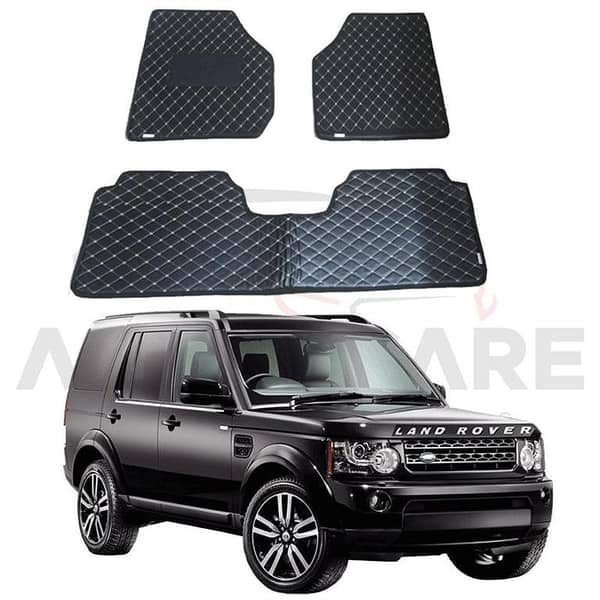 Land Rover Discovery 4 7D Flat Floor Mats - Set of 3 for 2013-2018 Models