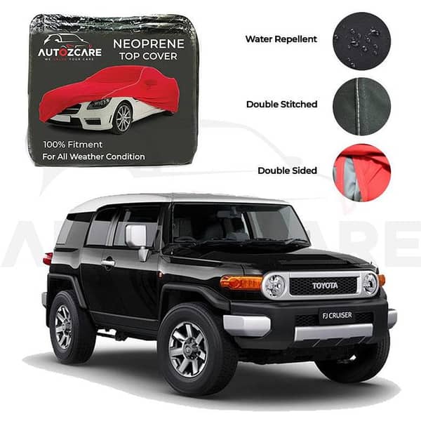 Toyota FJ Cruiser Neoprene Top Cover for Models 2006 to 2018