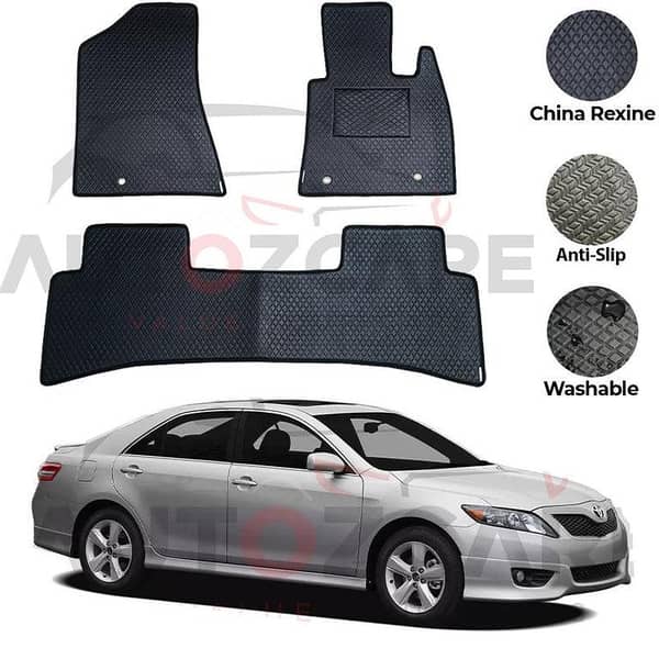 Toyota Camry China Rexine Floor Mat 3PCS - Model 2006-2011