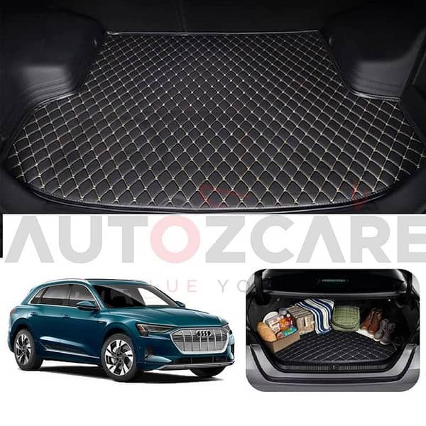 Custom 7D Trunk Mat for Audi E-Tron (2020-2025) - Tailored Protection and Luxury Design