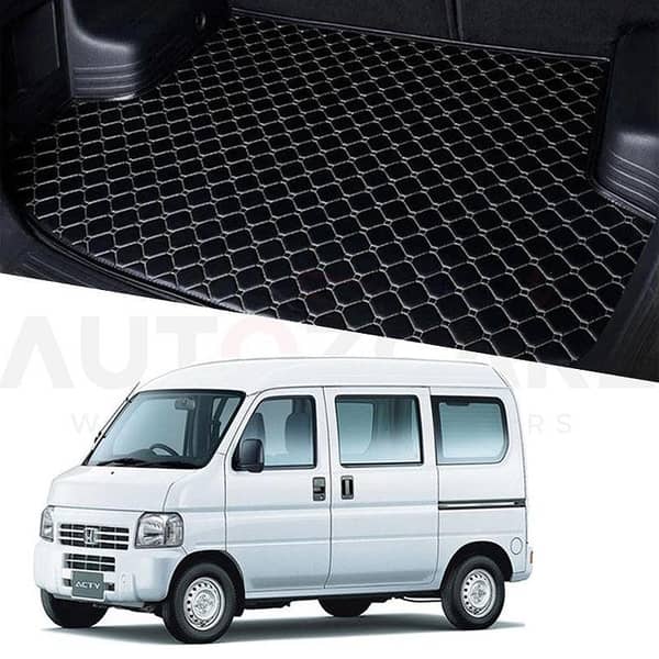 Honda Acty 7D Custom Car Trunk Mat - Model 1999 - 2009