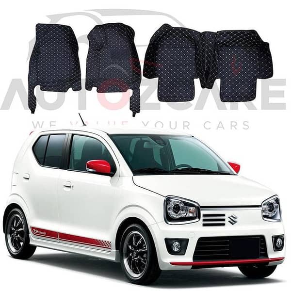 Suzuki Alto 2014-2021 7D Floor Mats for Enhanced Interior Protection