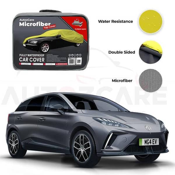 MG 4 Microfiber Car Cover for 2023-2025 Models - Waterproof and Weather-Resistant