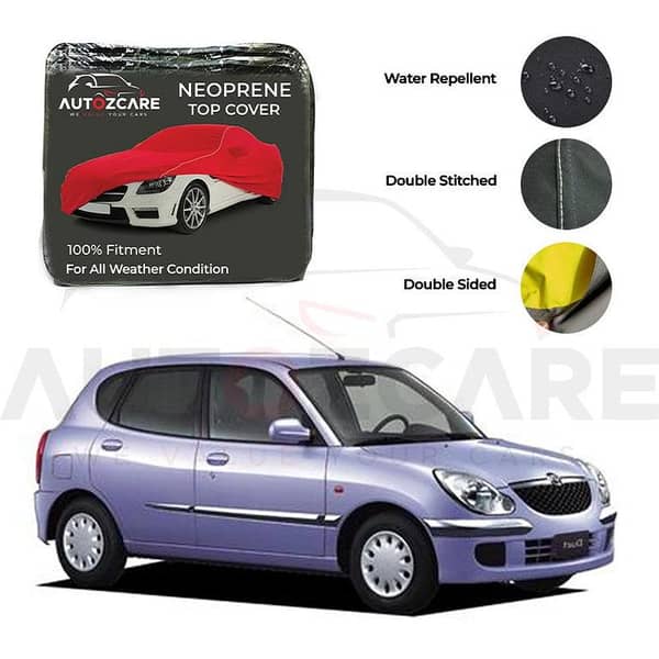 Toyota Duet Neoprene Car Cover for 1998-2004 Models