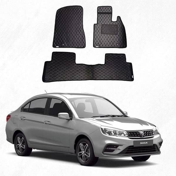 Proton X70 7D Floor Mat ( Flat Style ) 3PCS - Model 2020-2021