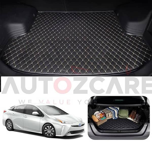 Toyota Prius Alpha 7D Custom Car Trunk Mat - Model 2011-2021