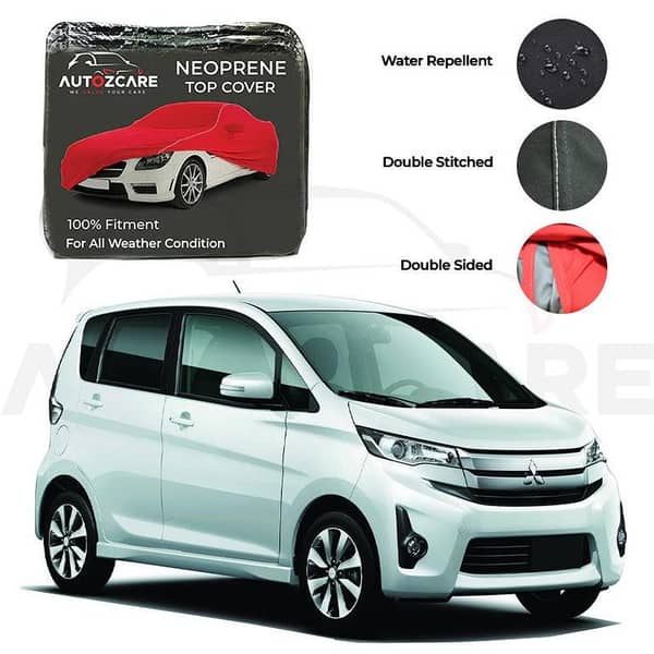 Mitsubishi EK Custom Neoprene Car Top Cover for Models 2013 to 2018