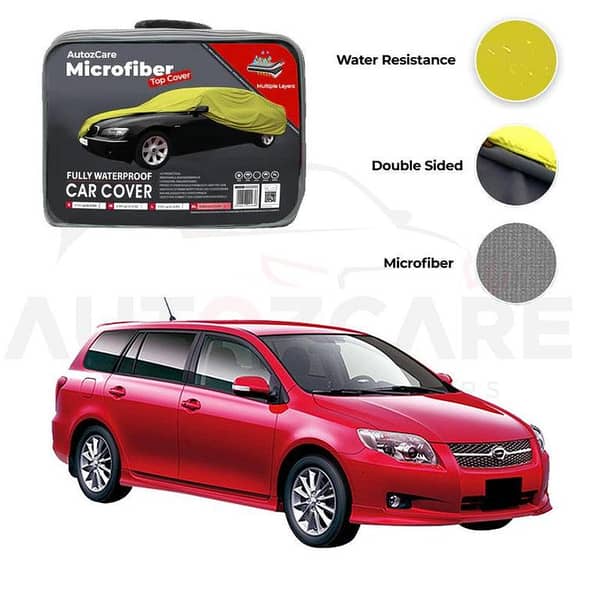 Toyota Corolla Fielder Microfiber Car Cover (2006-2012) - Waterproof and Weather-Resistant