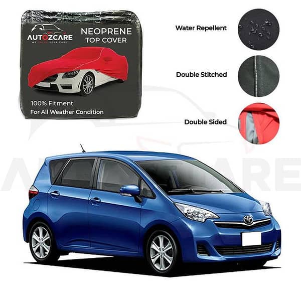 Toyota Ractis Neoprene Car Top Cover for 2005-2010 Models