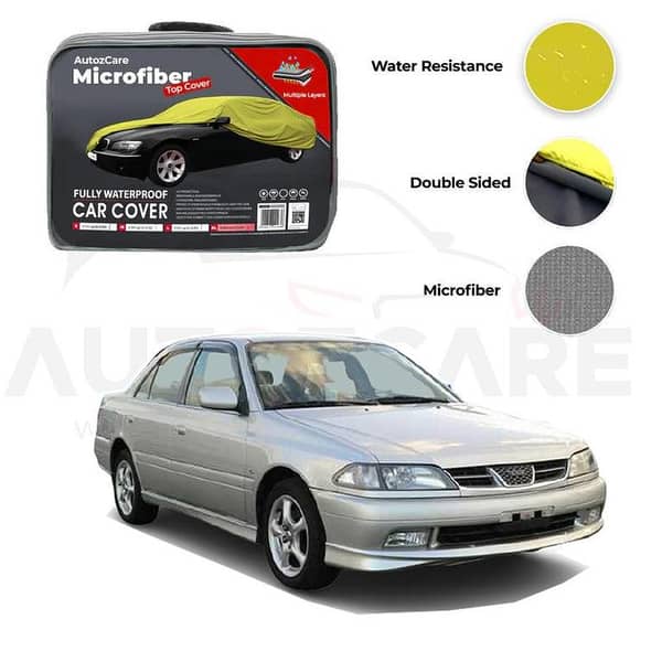 Toyota Corona Microfiber Car Cover for 1998-2001 Models - Waterproof and Weather-Resistant