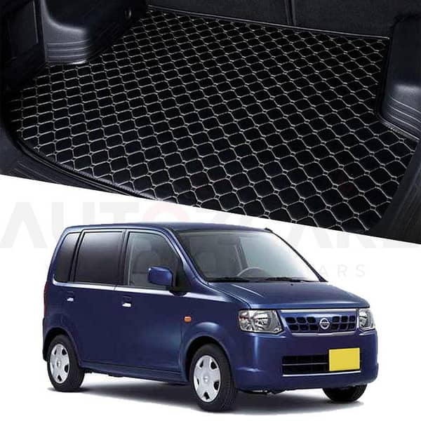 Nissan Otti 7D Custom Car Trunk Mat - Model 2006-2010