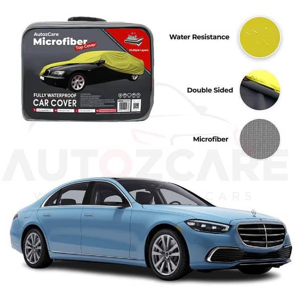 Mercedes S Class Microfiber Car Top Cover - Model 2025