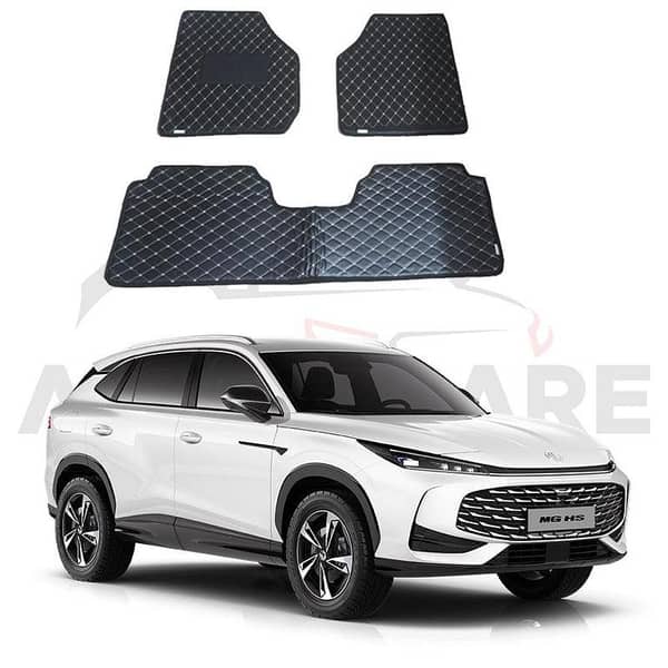 MG HS 7D Floor Mat ( Flat Style ) 3PCS - Model 2020-2025