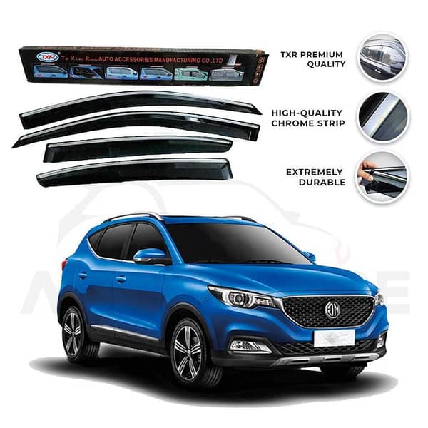 Sun Visor for MG ZS TXR Model 2020-2022 with Chrome Finish