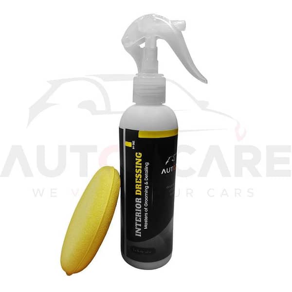 AutozCare Interior Dressing And Yellow Foam Applicator Pad (Pack of 2)
