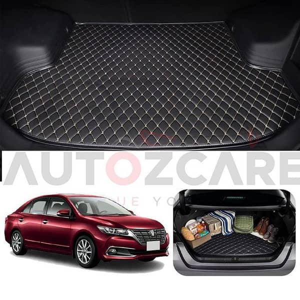 Toyota Premio 7D Custom Car Trunk Mat - Model 2008-2021