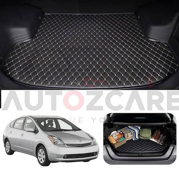 Toyota Prius 7D Custom Car Trunk Mat - Model 2003-2009