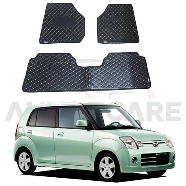 Mazda Carol 7D Floor Mat ( Flat Style ) 3PCS - Model 2014-2025