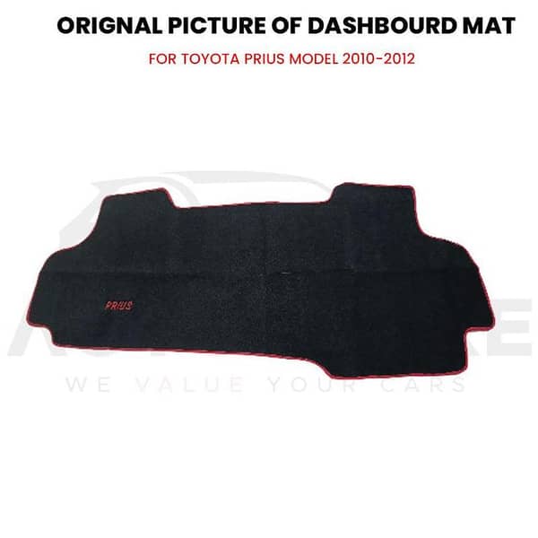 Toyota Prius Car Dashboard Carpet Mat - Model 2010-2012
