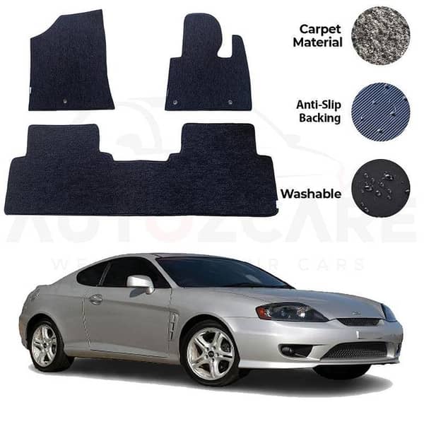 Hyundai Coupe 3-Piece Custom Fit Carpet Floor Mats