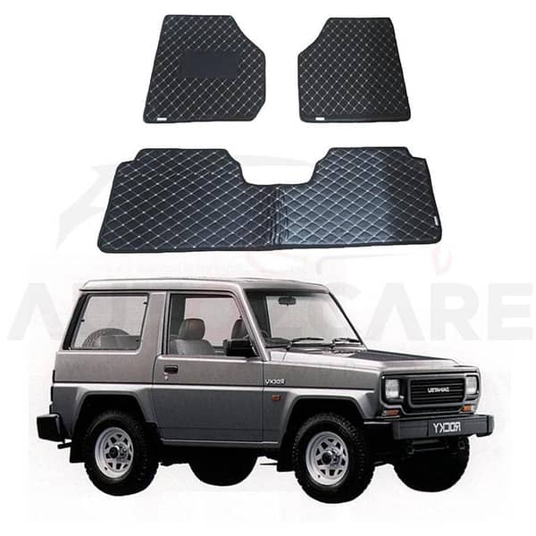 Daihatsu Rocky Jeep 7D Floor Mats (Flat Style) - Model 2019-2025