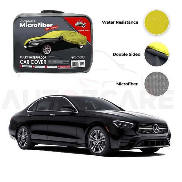 Mercedes E180 Microfiber Car Cover for 2016-2025 Models - Waterproof and Weather-Resistant