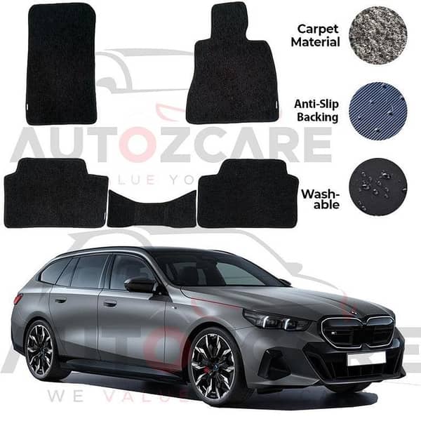 BMW i5 Genuine Fitting Carpet Floor Mat 5PCS - Model 2023-2025
