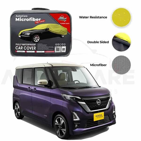 Nissan Roox Microfiber Car Cover - Waterproof Protection for 2020-2023 Models