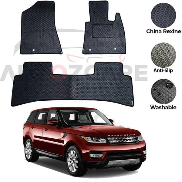 Range Rover Sport China Rexine Floor Mat 3PCS - Model 2014-2018