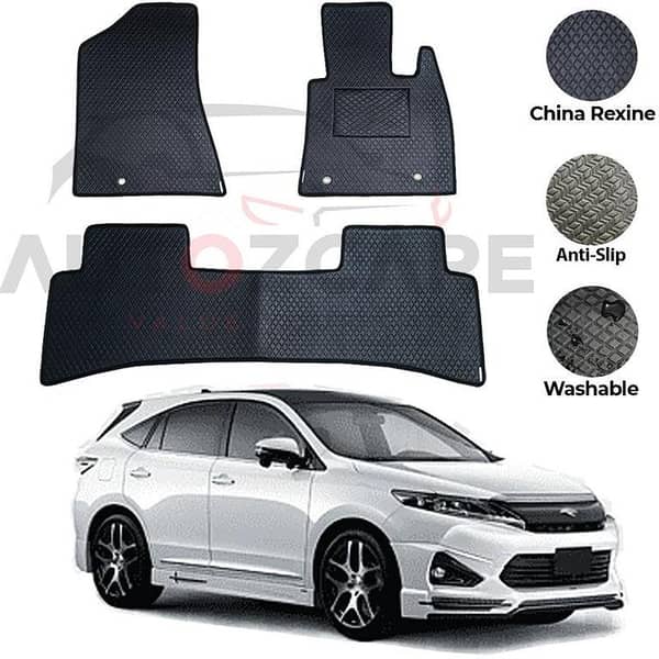 Toyota Harrier China Rexine Floor Mat 5PCS - Model 2019-2022