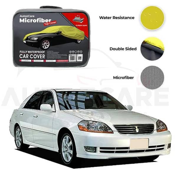 Toyota Mark11 Microfiber Car Cover for 1996-2000 Models - Waterproof Protection