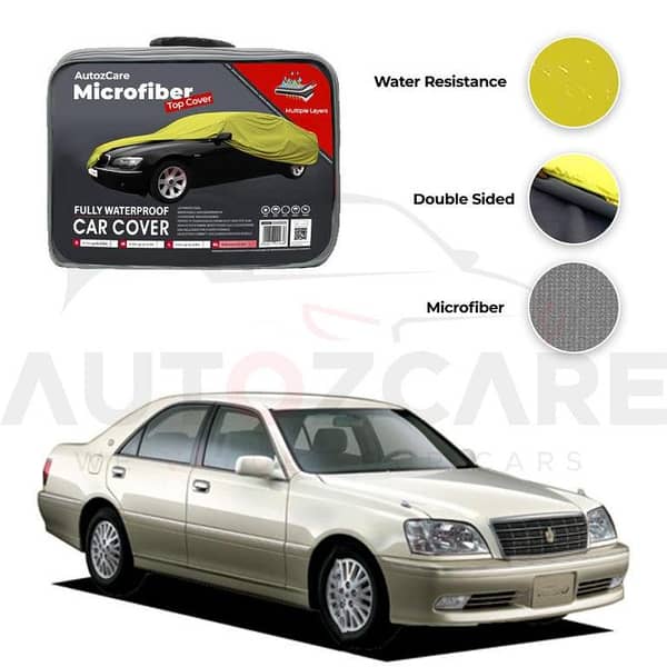 Toyota Crown Microfiber Car Top Cover - Model 1999-2003