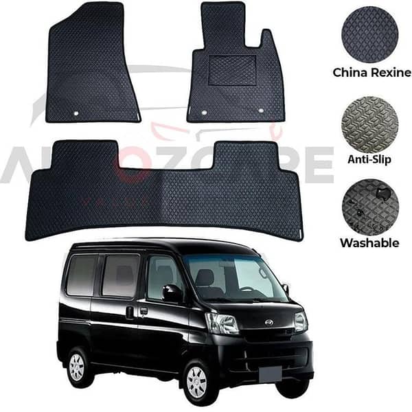Daihatsu Hijet 2010-2014 China Rexine Floor Mats Set of 4