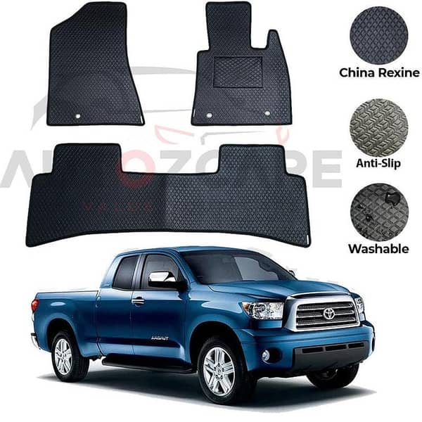 Toyota Tundra 2007-2013 Floor Mats - 3 Piece Set in China Rexine