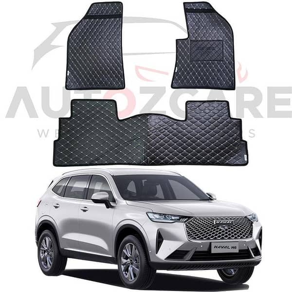 Haval H6 7D Floor Mat ( Flat Style ) - Model 2021-2025