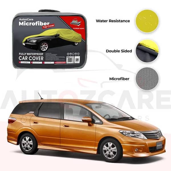 Honda Airwave Microfiber Car Cover for 2005-2008 Models - Waterproof and Weather-Resistant
