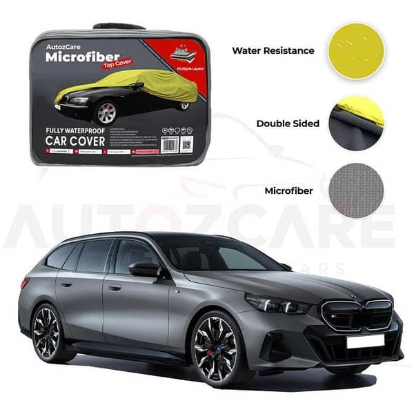 BMW i5 Microfiber Car Top Cover - Model 2023-2025